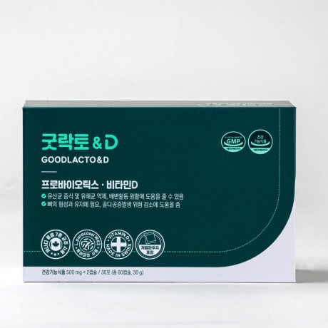 굿락토&D/굿락토엔디 (GOODLACTO&D) 30포, 1개